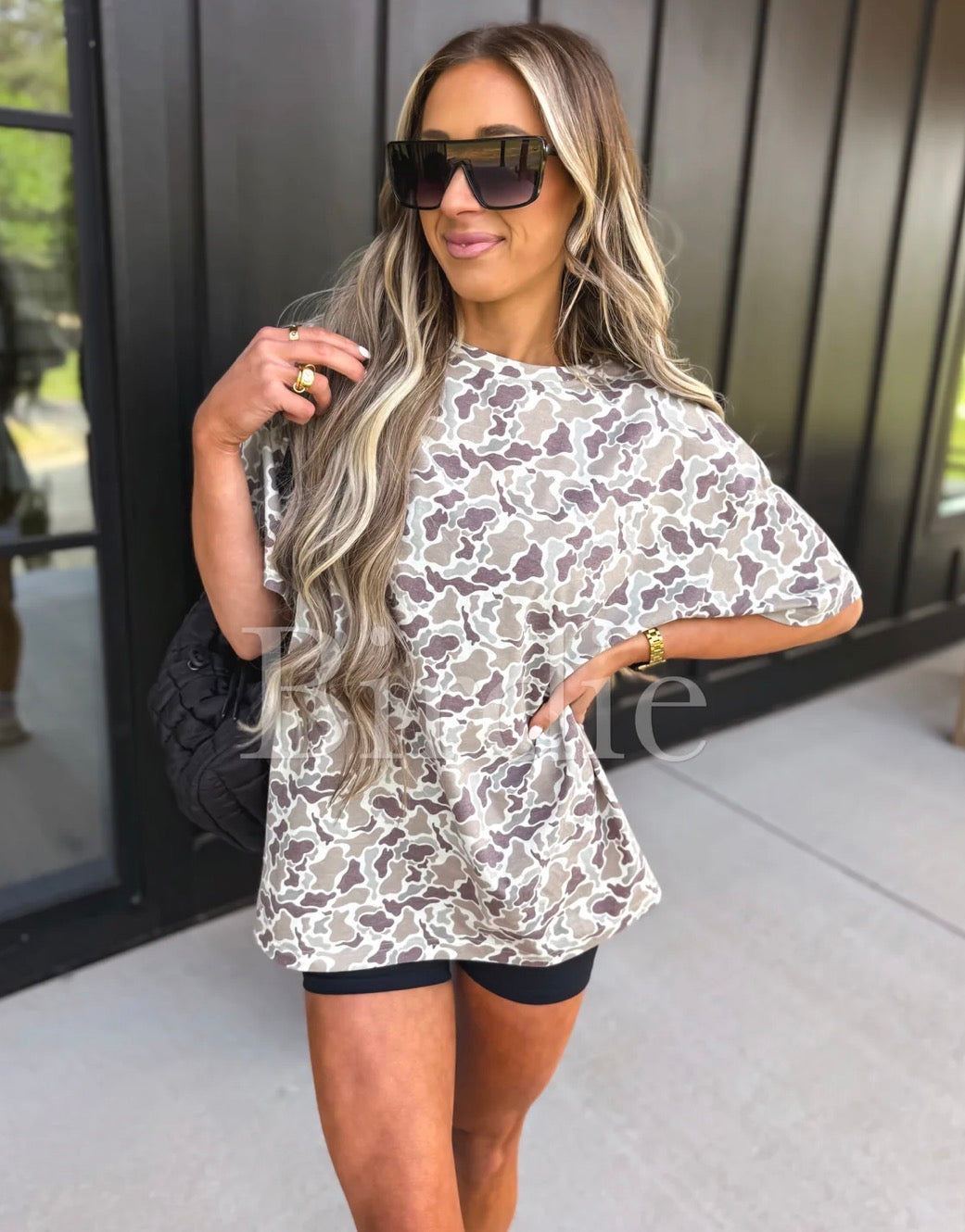 Duck Camo Oversized Tee