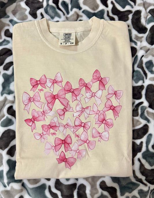 Heart Bow Tee