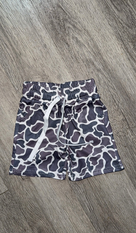 Boys camo shorts