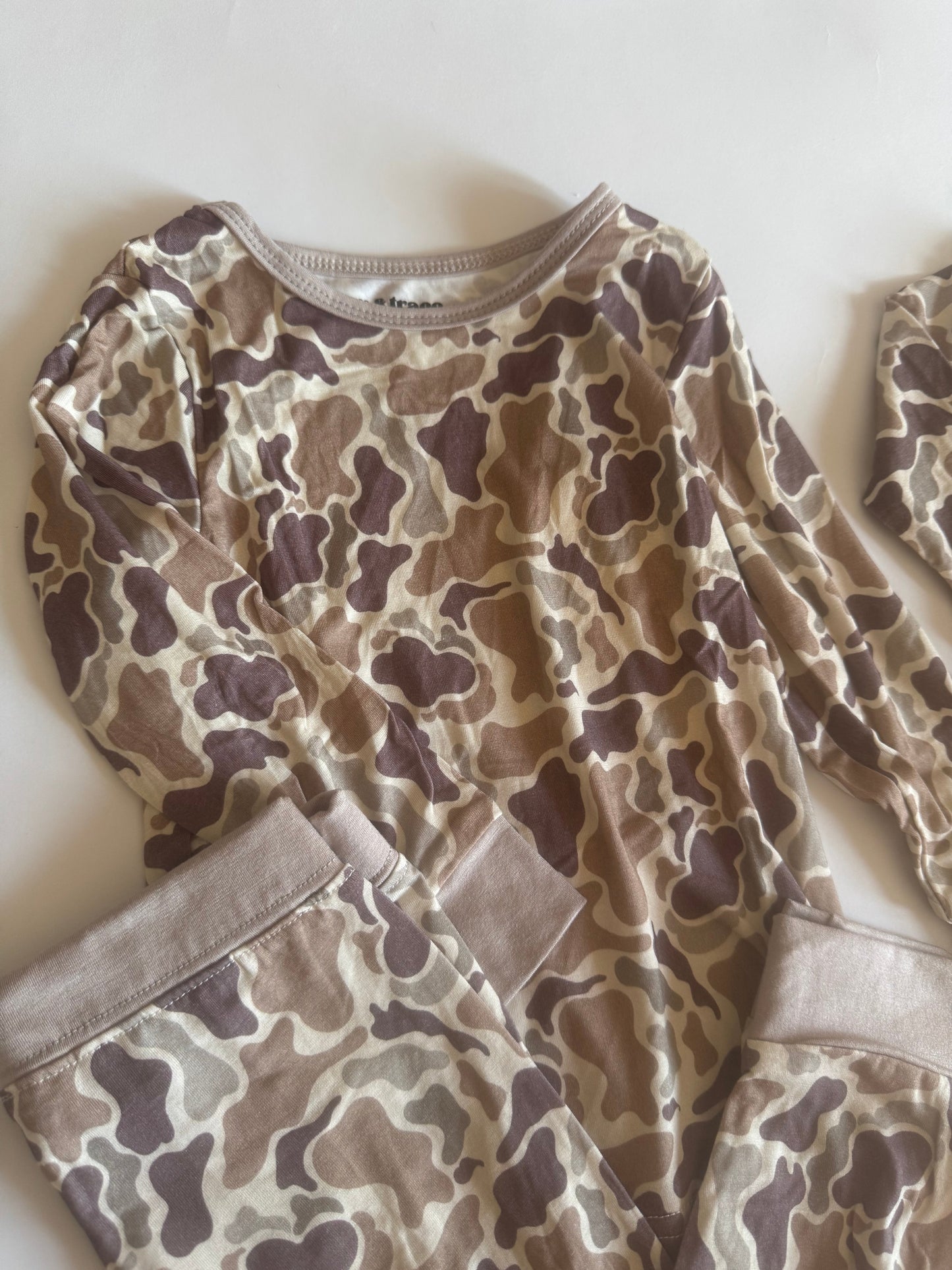 Duck Camo Bamboo Pants Set