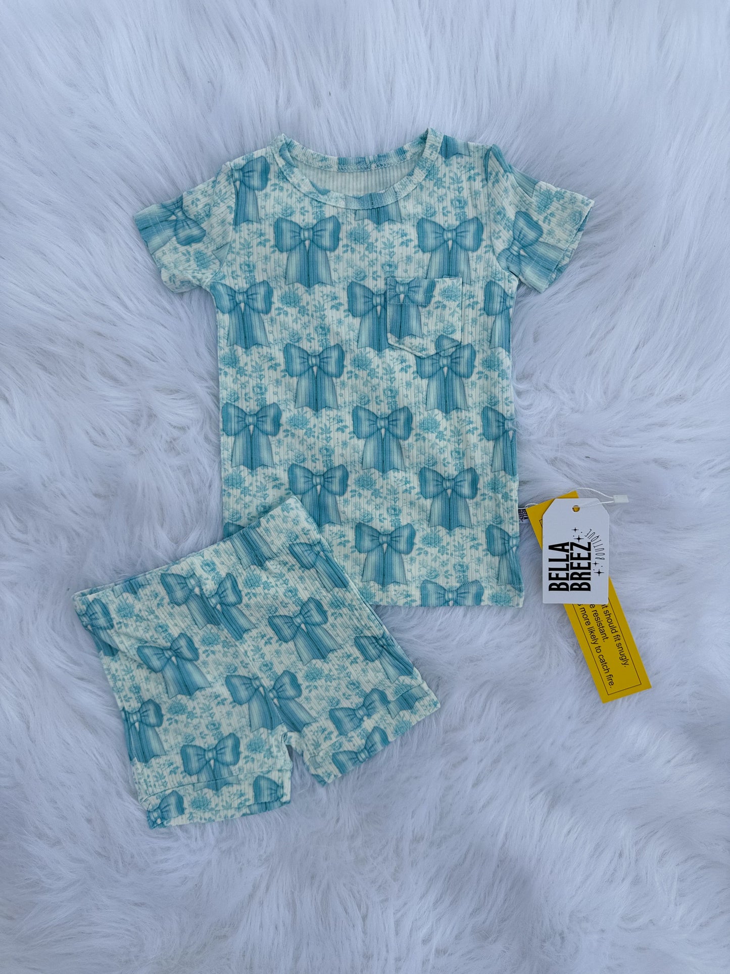 Blue Ribbon Dreams Bamboo Short Set