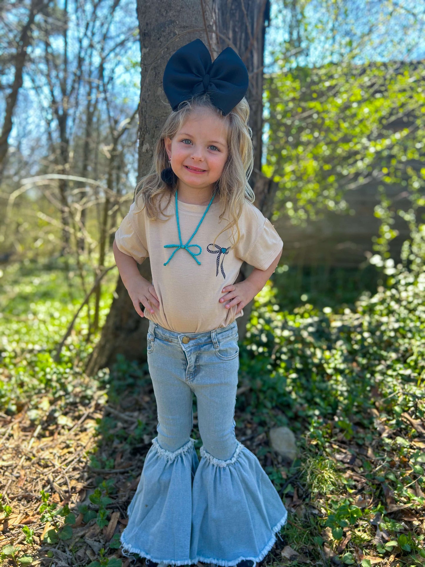 Denim Bell Bottoms