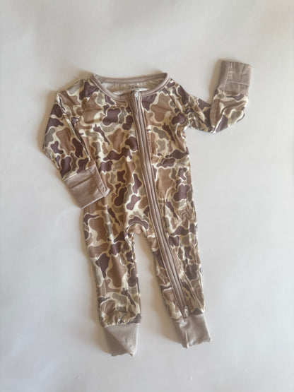 Duck Camo Bamboo Romper