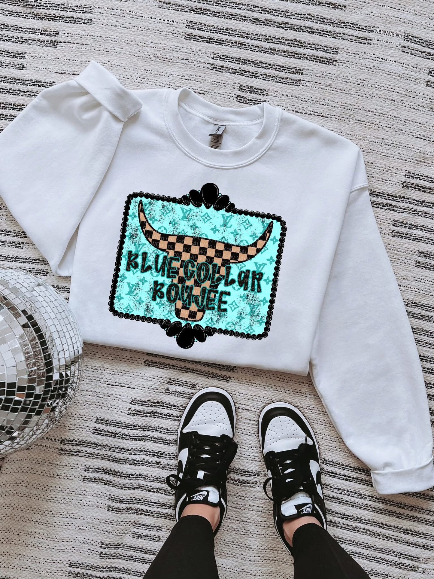 Blue Collar Boujee Tee