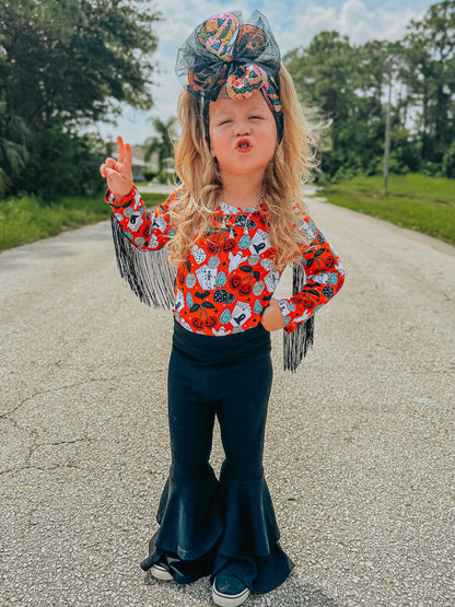 Basic but Bold Double Bell Bottoms