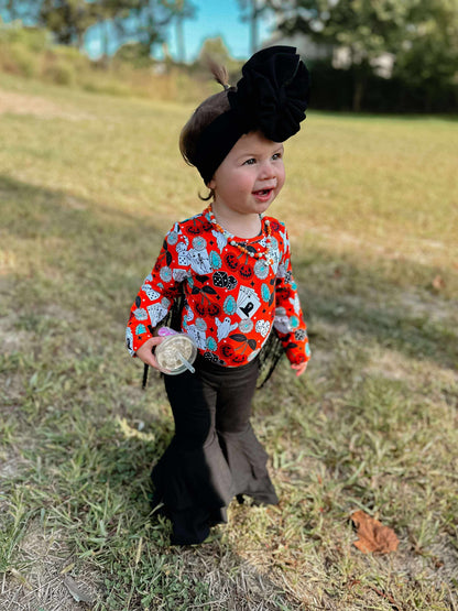 Basic but Bold Double Bell Bottoms