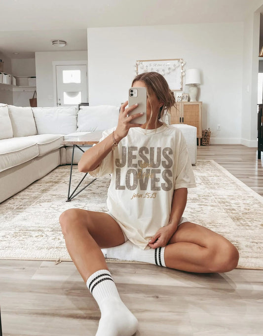 Jesus Loved Tee