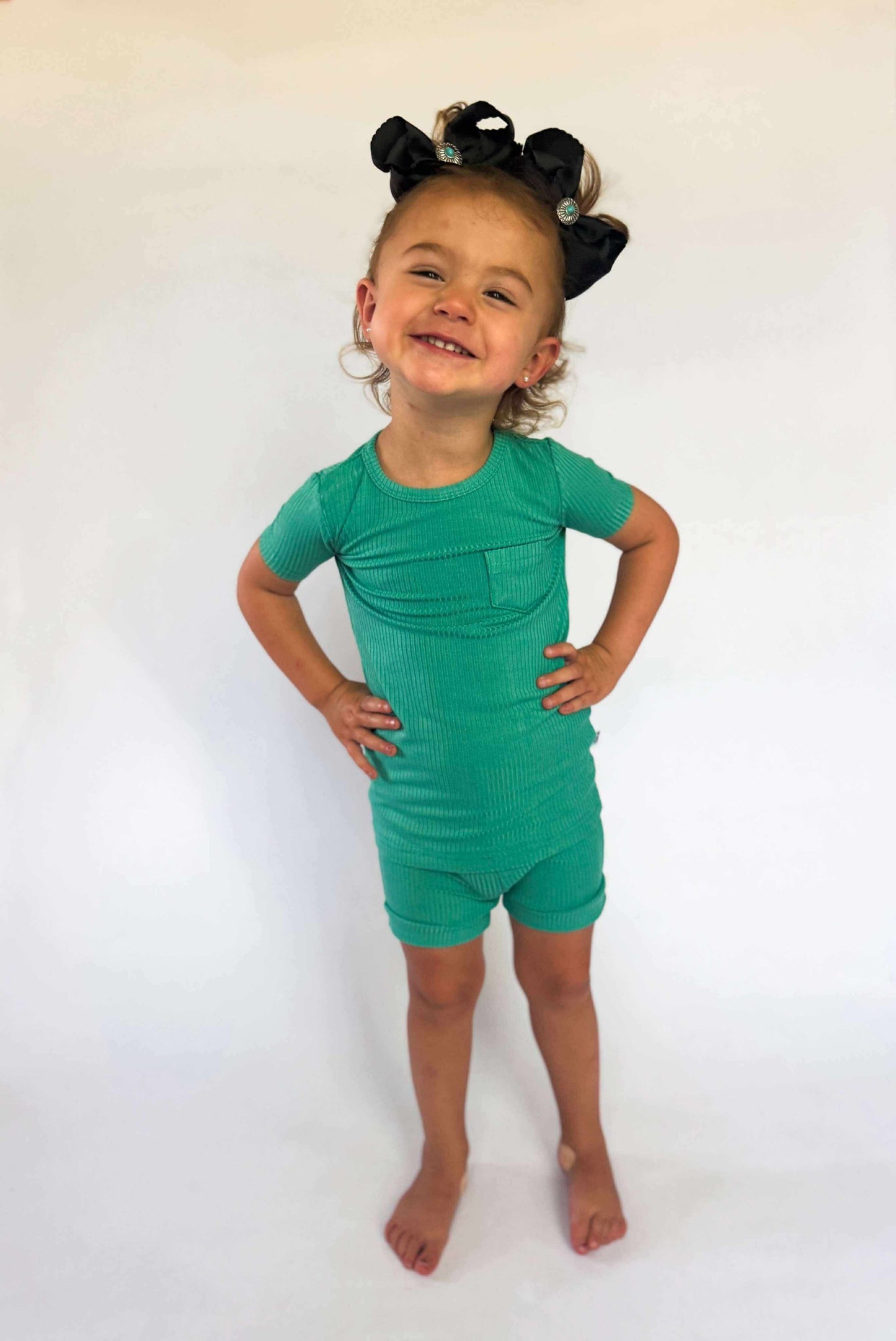 Lasso Lagoon Bamboo Short Set