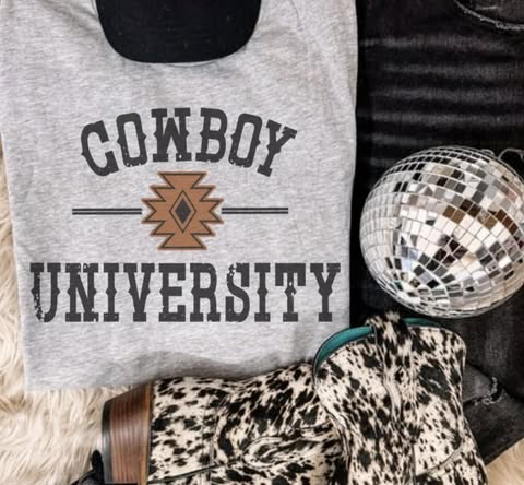 Cowboy University Tee