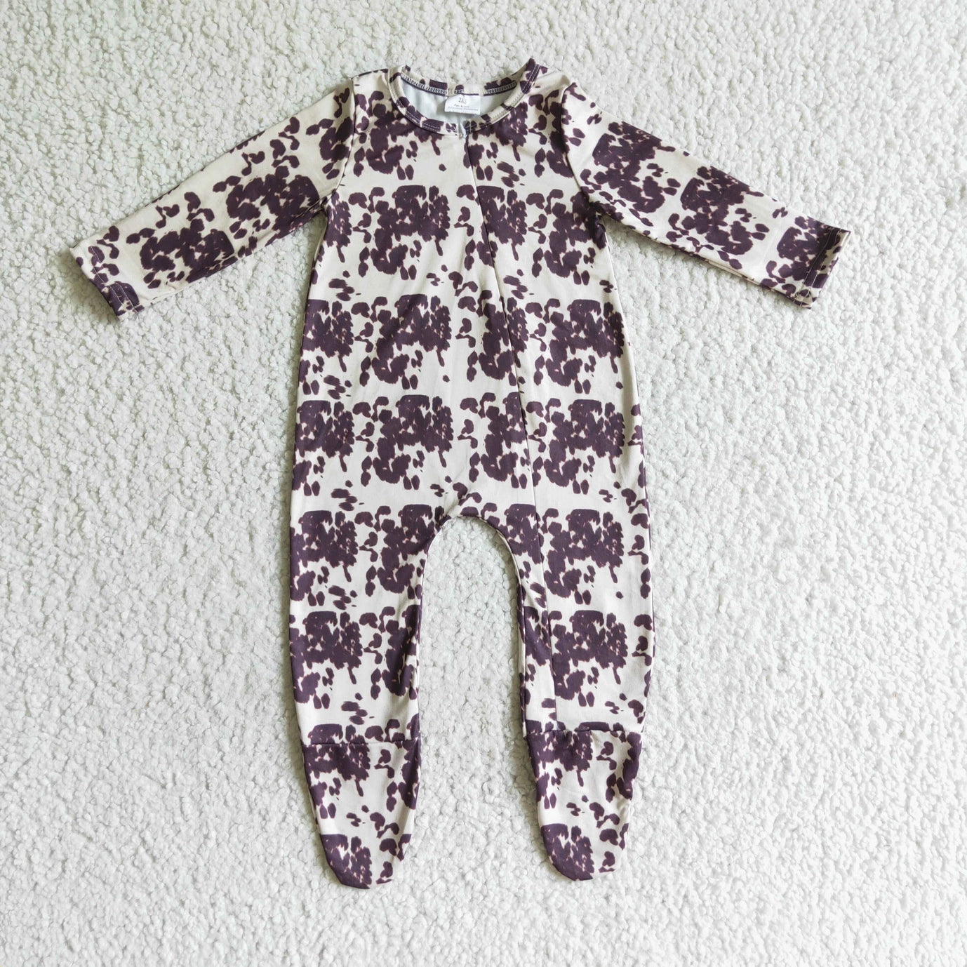 Western Footie Zip Pajamas